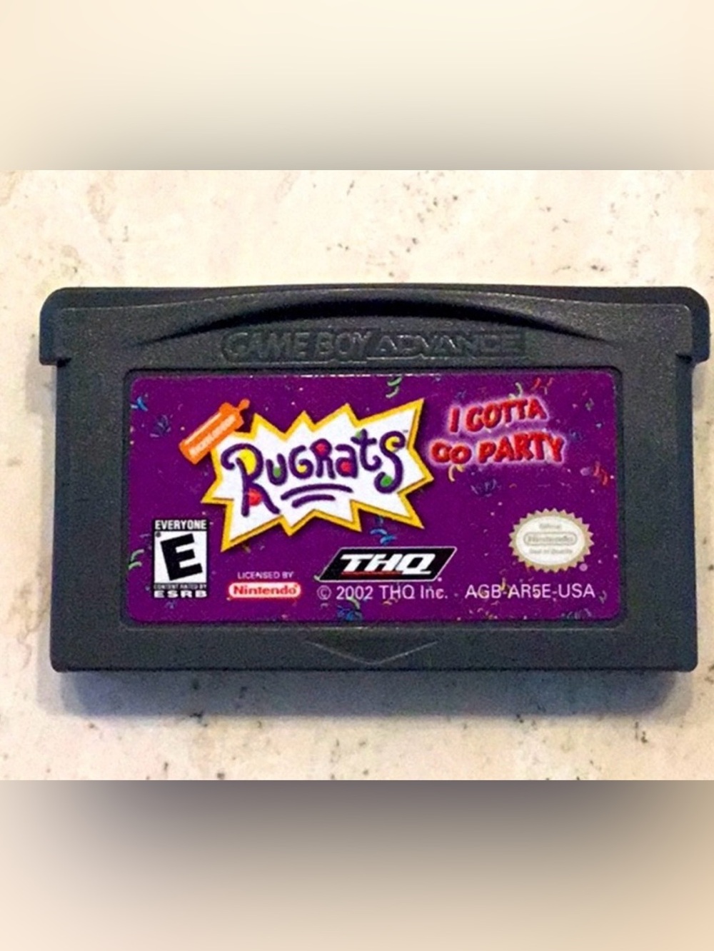 Rugrats I Gotta Go Party Nintendo Gameboy Advance Game GBA Game Boy Tested